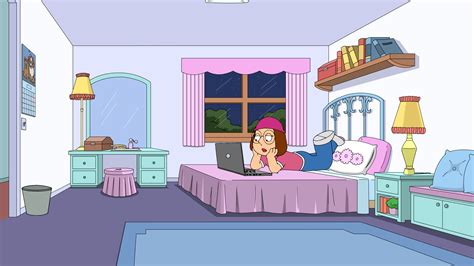 family guy meg's room|Take a look inside the Family Guy house (with commentary).